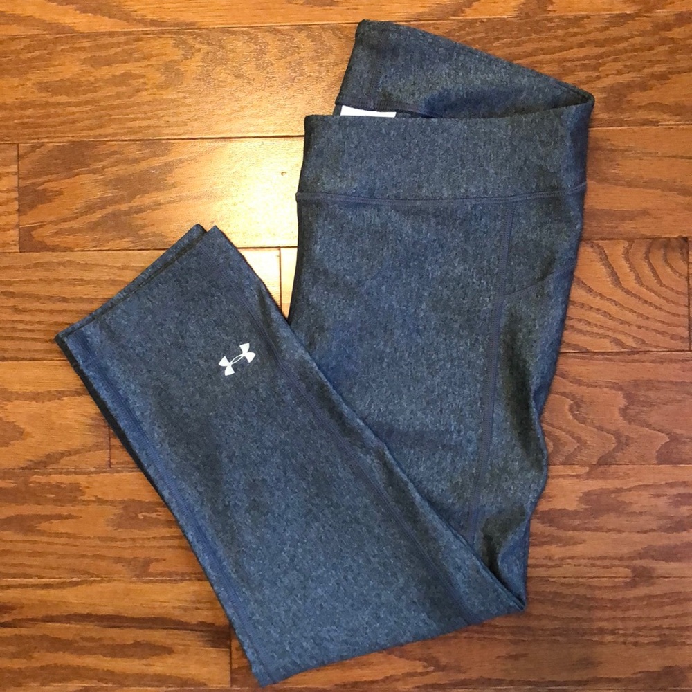 Heathered UA Workout Crop Legging Active Pants
